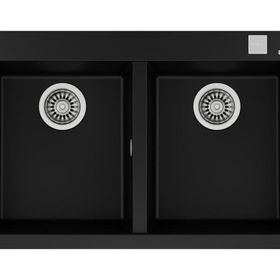 Teka Forsquare 790 TG Black Renkli Granit Eviye