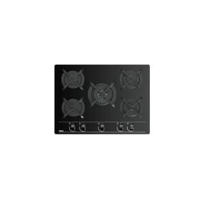 Teka GBC 75030 KBC BK E4 5 Göz Siyah Cam Ocak