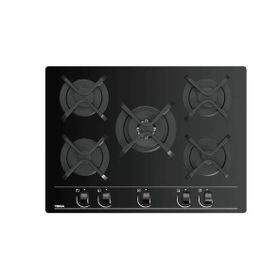 Teka GBC 75030 KBC BK E4 5 Göz Siyah Cam Ocak