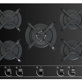 Teka GBC 75030 KBC BK E4 5 Göz Siyah Cam Ocak