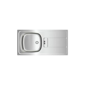Teka Gravity 45 E-Xn 1B 1D Sol Paslanmaz Eviye