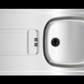 Teka Gravity 45 Paslanmaz Çelik Tek Gözlü Sol Damlalıklı Eviye
