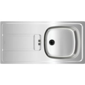 Teka Gravity 45 Paslanmaz Çelik Tek Gözlü Sol Damlalıklı Eviye