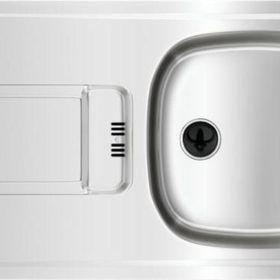 Teka Gravity 45 Paslanmaz Çelik Tek Gözlü Sol Damlalıklı Eviye