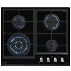 Teka GZC 64320 XBC BK Urban Siyah Kristal Ankastre Cam Ocak