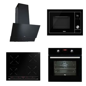 Teka HAK 625 BK - IBC 64010 BK MS - ATV 60 - ML 8200 BIS Siyah 3'lü Ankastre Set