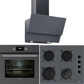 Teka HAK 625 ST - GBE 64002 KBC ST - ATV 60 PRO ST Gri 3'lü Ankastre Set
