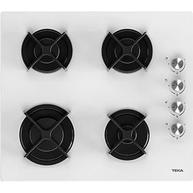 Teka HL LUX 60 4G AI AL CI Beyaz Ankastre Kristal Cam Gazlı Ocak