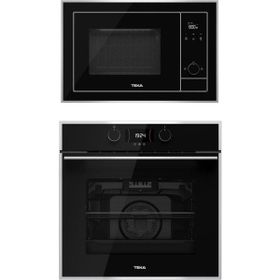 Teka HLB 840 SS - ML 820 BIS Siyah 2'li Ankastre Set