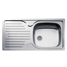 Teka Infant 45 Mikroketen Sol Damlalıklı Paslanmaz Çelik Eviye