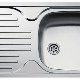 Teka Infant 45 Paslanmaz Çelik Sol Damlalıklı Eviye
