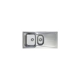 Teka Infant 60 Paslanmaz Çelik 1.5 Gözlü Sağ Damlalıklı Eviye
