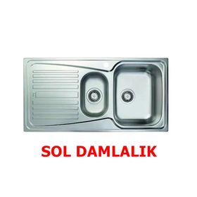 Teka Infant 60 Sol Damlalıklı Evye