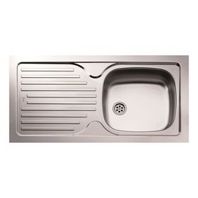 Teka Infant OB Mikroketen Sol Damlalıklı Paslanmaz Çelik Eviye
