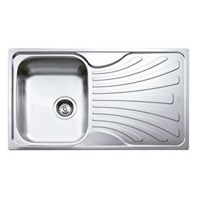 Teka Nerissa 50 1B 1D Sol Çelik Eviye