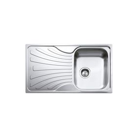 Teka NERİSSA50B Sol Damlalıklı Çelik Evye
