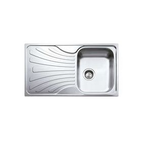 Teka NERİSSA50B Sol Damlalıklı Çelik Evye