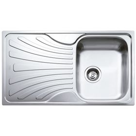 Teka NERİSSA50B Sol Damlalıklı Çelik Evye
