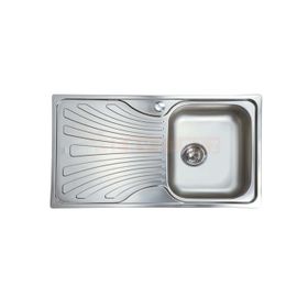 Teka NERİSSA50B Sol Damlalıklı Mikro Keten Evye