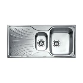 Teka NERİSSA60B Sol Damlalıklı Çelik Evye