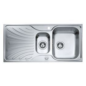 Teka NERİSSA60B Sol Damlalıklı Çelik Evye