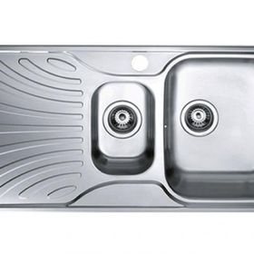 Teka NERİSSA60B Sol Damlalıklı Çelik Evye