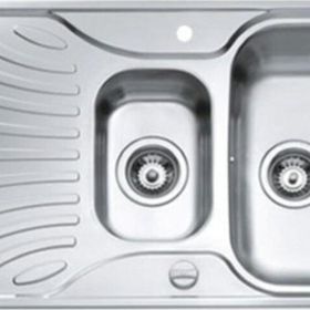 Teka NERİSSA60B Sol Damlalıklı Çelik Evye