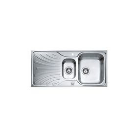 Teka NERİSSA60B Sol Damlalıklı Çelik Evye