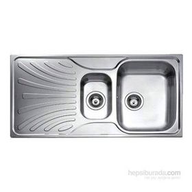 Teka NERİSSA60B Sol Damlalıklı Mikro Keten Evye