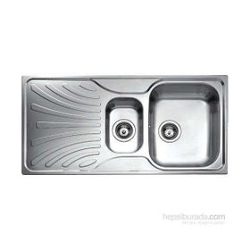 Teka NERİSSA60B Sol Damlalıklı Mikro Keten Evye