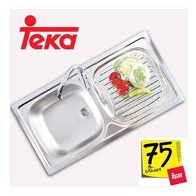 Teka PA350 EBM45 Sağ Damlalıklı Eviye