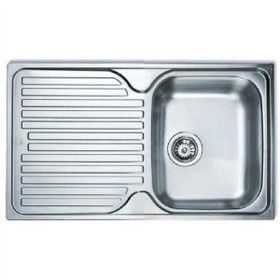 Teka Princess 50 B Mikroketen Sol Damlalıklı Paslanmaz Çelik Eviye