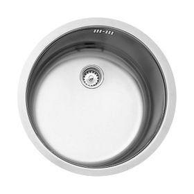 Teka Round Tezgahlı Paslanmaz Çelik Taşmalı Eviye
