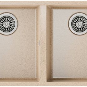 Teka SQUARE 2B 760 TG 2 Göz Granit Eviye