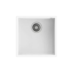 Teka Square 40.40 Artic White Tek Hazneli Tegranite Eviye