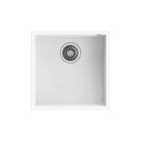 Teka Square 40.40 Artic White Tek Hazneli Tegranite Eviye