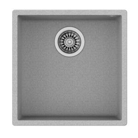 Teka Square 40.40 Tek Hazneli Tegranite Gri Eviye