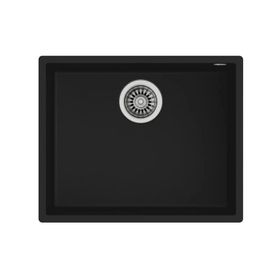 Teka Square 50.40 Tek Hazneli Tegranite Siyah Eviye