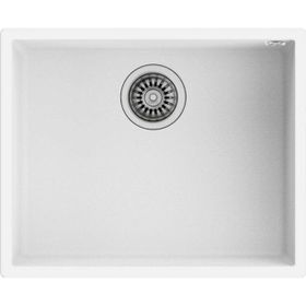 Teka Square 50.40 TG Arctic White Tek Hazneli Tezgahaltı Tegranite Eviye