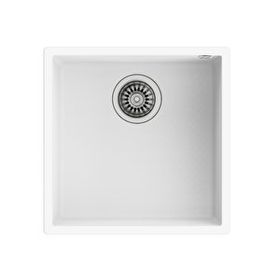 Teka Square 50.40 TG Artic White Renkli Granit Eviye