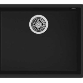 Teka SQUARE 50.40 TG Siyah Granit Tezgahaltı Eviye