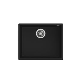 Teka SQUARE 50.40 TG Siyah Granit Tezgahaltı Eviye