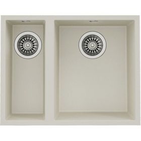 Teka Square 560 TG Bright Cream Renkli Granit Eviye