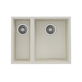 Teka Square 560 TG Bright Cream Renkli Granit Eviye