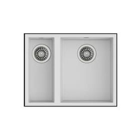 Teka Square 560 TG Tezgah Altı Siyah Granit Evye