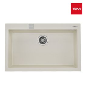 Teka Square 72.40 TG Bright Cream Renkli Granit Eviye