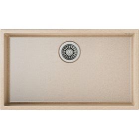 Teka Square 72.40 TG Tezgah Altı Beyaz Granit Evye