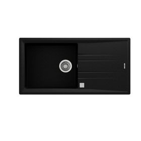 Teka Stone 50 B-TG Metallic Black Renkli Granit Eviye
