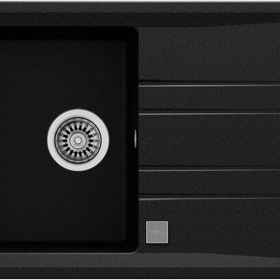 Teka Stone 50 B-TG Metallic Black Renkli Granit Eviye