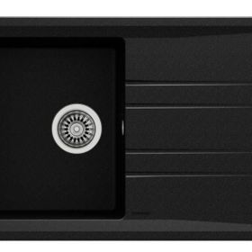 Teka Stone 50 B-tg Siyah Granit Evye